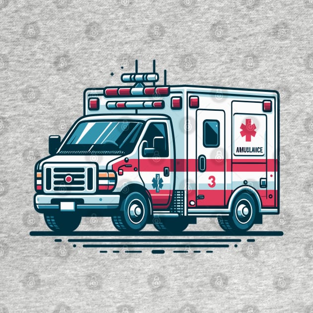 Ambulance by Vehicles-Art